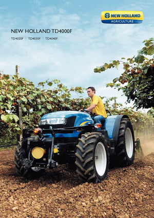 Tractores - tracción 4 ruedas New Holland TD 4020 F