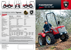 Tractores - tracción 4 ruedas Carraro Tigrone 5500