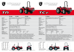 Tractores - tracción 4 ruedas Carraro Tigrone TC 5500 F