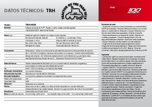 Tractores - tracción 4 ruedas Carraro TRH 9800