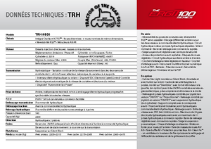 Tractores - tracción 4 ruedas Carraro TRH 9800
