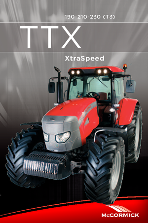 Tractores - tracción 4 ruedas McCormick TTX 230 E
