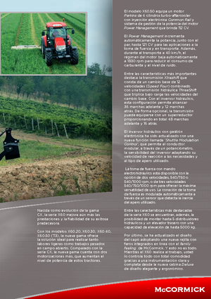 Tractores - tracción 4 ruedas McCormick X 60.30