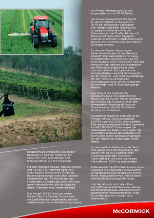 Tractores - tracción 4 ruedas McCormick X 60.30