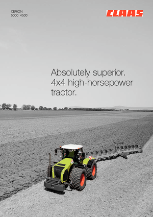 Tractores - tracción 4 ruedas Claas Xerion 5000 Trac
