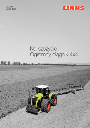Tractores - tracción 4 ruedas Claas Xerion 5000 Trac