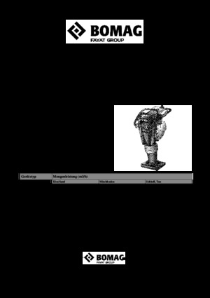 Apisonadores a gasolina y diesel Bomag BVT 65