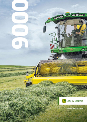 Picadoras - tracción 4 ruedas John Deere 9500