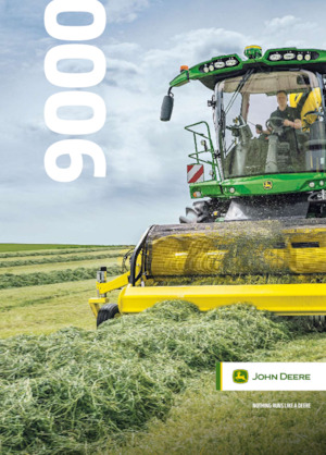 Picadoras - tracción 4 ruedas John Deere 9500