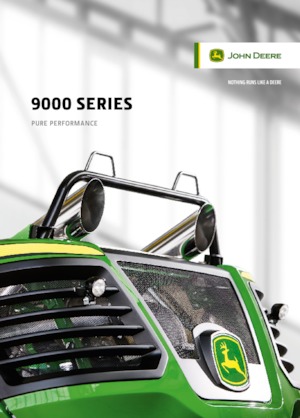 Picadoras - tracción 4 ruedas John Deere 9900