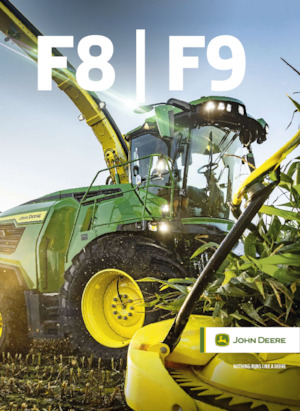 Picadoras - tracción 4 ruedas John Deere F8 100 