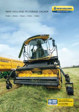 Picadoras - tracción 4 ruedas New Holland FR 550