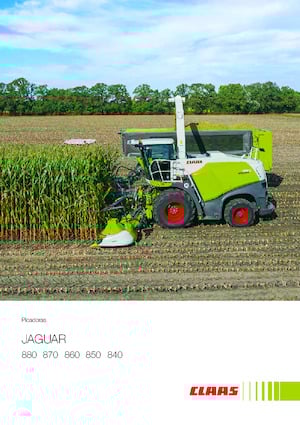 Picadoras - tracción 4 ruedas Claas Jaguar 850