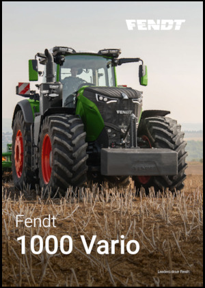 Tractores - tracción 4 ruedas Fendt 1052 Vario Profi+ 