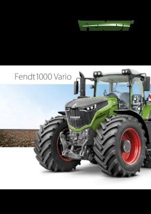 Tractores - tracción 4 ruedas Fendt 1050 Vario PowerPlus