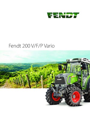 Tractores - tracción 4 ruedas Fendt 210 V Vario