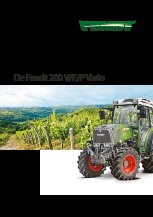 Tractores - tracción 4 ruedas Fendt 210 V Vario