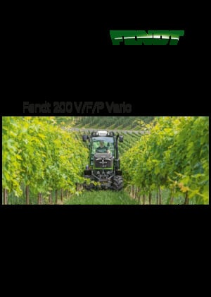 Tractores - tracción 4 ruedas Fendt 210 V Vario Power