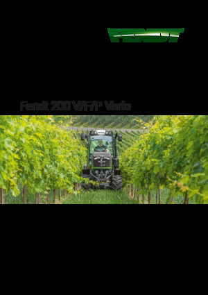 Tractores - tracción 4 ruedas Fendt 209 V Vario Power