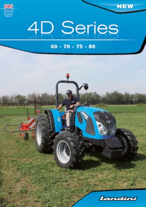 Tractores - tracción 4 ruedas Landini 4-075D T3