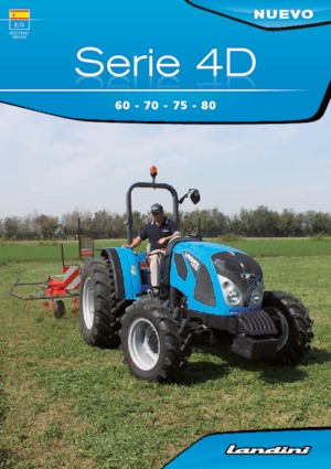 Tractores - tracción 4 ruedas Landini 4-075D T3