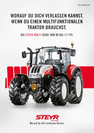 Tractores - tracción 4 ruedas Steyr 4110 Multi Basis