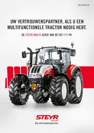 Tractores - tracción 4 ruedas Steyr 4110 Multi Basis