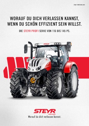 Tractores - tracción 4 ruedas Steyr 4125 Profi 