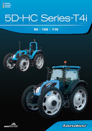 Tractores - tracción 4 ruedas Landini 5-110D-HC