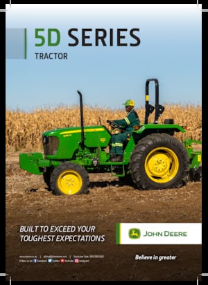 Tractores - tracción 4 ruedas John Deere 5050D
