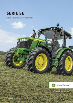 Tractores - tracción 4 ruedas John Deere 5075E