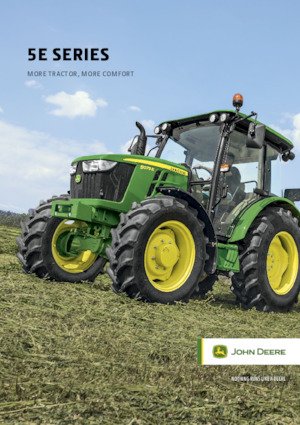 Tractores - tracción 4 ruedas John Deere 5075E