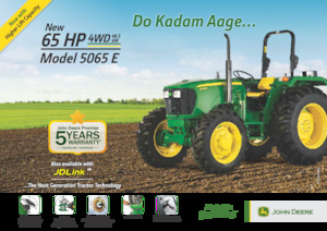 Tractores - tracción 4 ruedas John Deere 5065