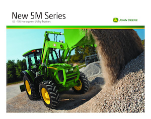 Tractores - tracción 4 ruedas John Deere 5075M