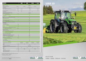 Tractores - tracción 4 ruedas DEUTZ-FAHR 5080 D GS 