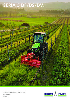 Tractores - tracción 4 ruedas DEUTZ-FAHR 5095 DF GS 