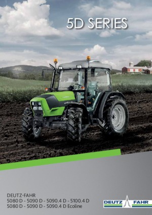 Tractores - tracción 4 ruedas DEUTZ-FAHR 5080 D Ecoline