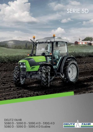 Tractores - tracción 4 ruedas DEUTZ-FAHR 5080 D Ecoline