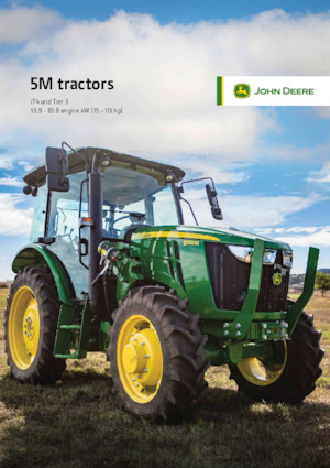 Tractores - tracción 4 ruedas John Deere 5105M