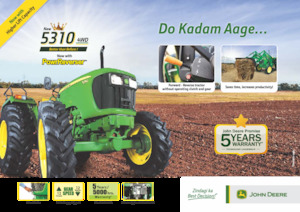 Tractores - tracción 4 ruedas John Deere 5310 TREM-III