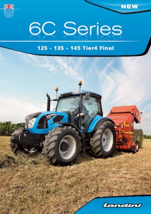 Tractores - tracción 4 ruedas Landini 6-125