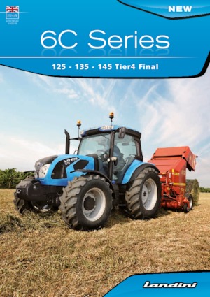 Tractores - tracción 4 ruedas Landini 6-135 CLS
