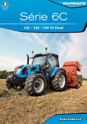 Tractores - tracción 4 ruedas Landini 6-135 CLS