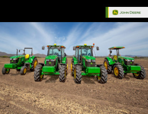 Tractores - tracción 4 ruedas John Deere 6100E