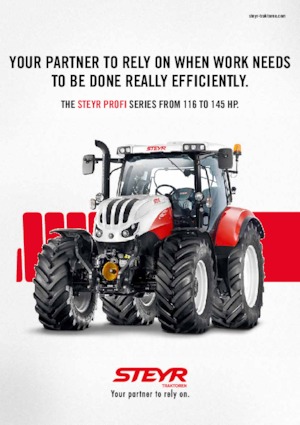 Tractores - tracción 4 ruedas Steyr 6145 Profi