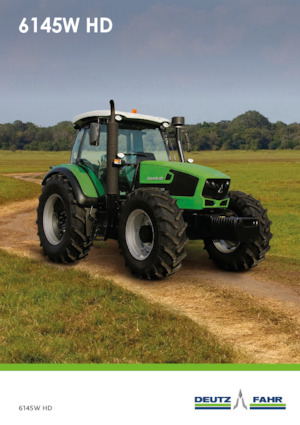 Tractores - tracción 4 ruedas DEUTZ-FAHR 6145W HD