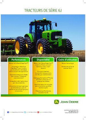 Tractores - tracción 4 ruedas John Deere 6150J