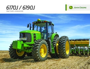 Tractores - tracción 4 ruedas John Deere 6190J