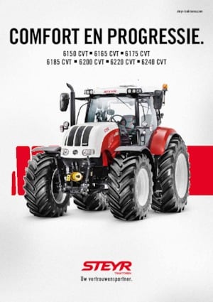 Tractores - tracción 4 ruedas Steyr 6175 CVT Komfort