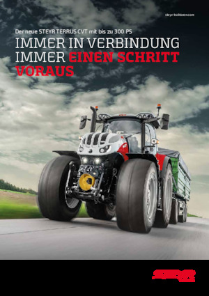 Tractores - tracción 4 ruedas Steyr 6290 Terrus CVT Profi
